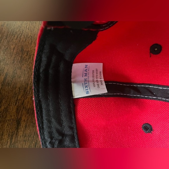 Anaheim Ducks x Angels Snapback Hat Cap Red Gray Gradient Brim SGA MLB NHL - Picture 5 of 6